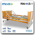 MED-H502 Chaud! Cinq fonctions lit d&#39;hôpital hospitalier avec roues